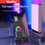 NeePho NP-L3 Portable RGB LED Video Light | Rechargeable On-Camera Fill Light for Photography, Videography & Live Streaming - Image 2