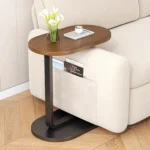 C-Shaped Side Table – Modern Sofa Table for Living Room, Bedroom & Home - Image 4