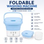Mini Portable Folding Washing Machine with 3 Adjustable Modes - Image 4