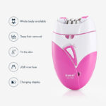Kemei KM-189A Rechargeable Women's Epilator & Hair Remover - Image 6