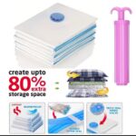 Vacuum Storage Bags – Space Saving Compression Bags with Hand Pump - Image 3