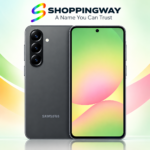 Samsung Galaxy A56 5G smartphone featuring a sleek design and triple rear camera system