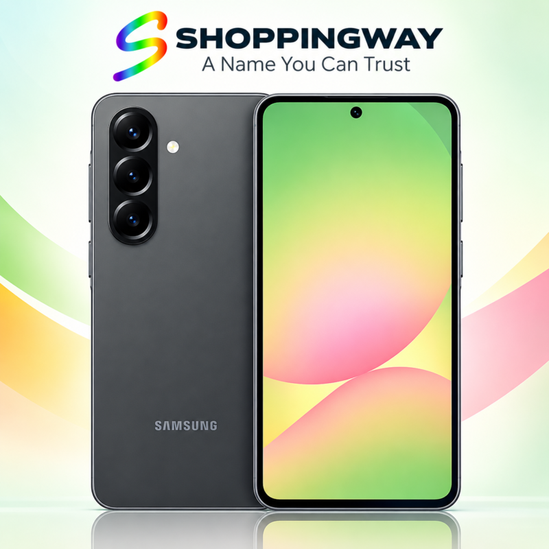 Samsung Galaxy A56 5G smartphone featuring a sleek design and triple rear camera system