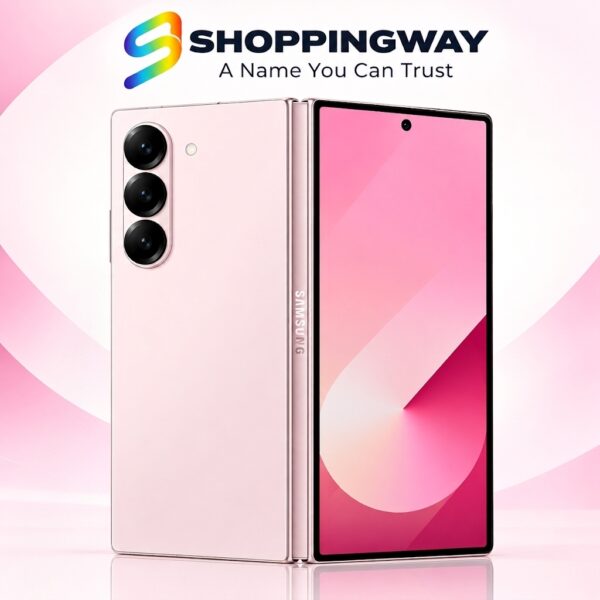 Samsung Galaxy Z Fold 6 5G foldable smartphone with a large inner display and triple rear camera