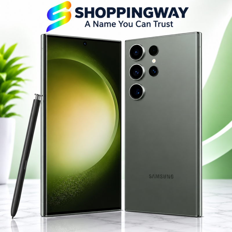 Samsung Galaxy S23 Ultra 5G smartphone featuring a premium design and 200MP quad rear camera system
